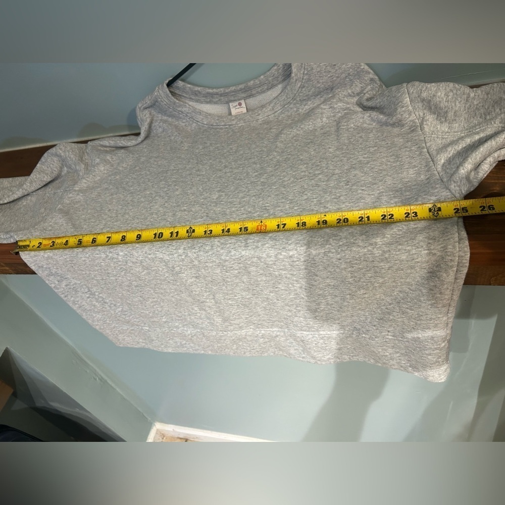 Secret Treasures Women Gray Sweatshirt Large Oversized - Picture 7 of 7